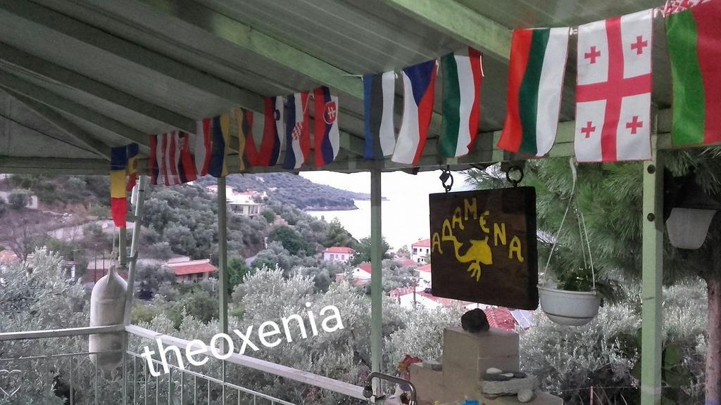 Theoxenia Apartment Pteleos Bagian luar foto